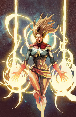 comicbookblog:  All-New Marvel NOW! Captain Marvel #1 from Kelly Sue DeConnick and David Lopez