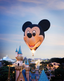  Balloons over Disneyland! 