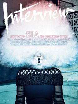 Mysecretjournalblog:  Sia For Us Interview Magazine April 2015 By Gregory Harris#Sia