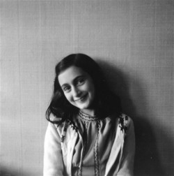 mjsloveslave:  goth-alien:  blossite:   “Despite everything, I believe that people are really good at heart.” - Anne Frank  i believe the same thing, for you Anne  She was so beautiful  FOREVER REBLOG. 