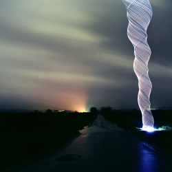 itscolossal:  Dramatic Tornadoes of Light