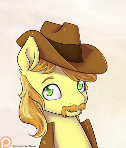 alasou:Howdy, cowboy! There was many choices for a Cow-Boy… drawn for patreon the 19-12-2015=3