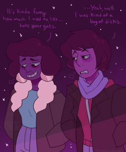 stevonnie:  i think abt kevin and jenny’s potential relationship with each other more than i care to admit 