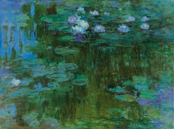 laclefdescoeurs:  Nymphéas, 1914-17, Claude Monet 