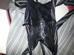 mydischargepics:  Wet and sticky dirty panties more pics on my blog: http://mypussydischarge.blog.fc2.com/blog-entry-79.html 