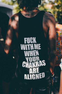 the-art-of-yoga:  “Fuck with me when your chakras are aligned” says no one who’s chakras are aligned.  LOLॐ☯The Art of Yoga☯ॐ