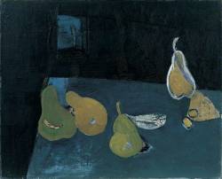 thunderstruck9:  Keith Vaughan (English, 1912-1977), Still life with pears, 1951. Oil on canvas, 40.9 x 50.9 cm. 