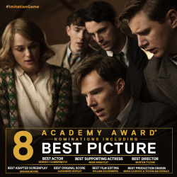 theimitationgameofficial:  Congratulations to The Imitation Game