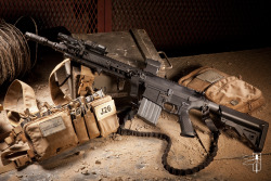 blackpowderredearth:  I’ll take 2.  D3CR-H pictured with a Knights Armament SR25 ECC.The Disruptive Environments Chest Rig Heavy drops tomorrow on Haley Strategic.com  