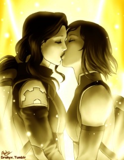 chaoticrice:  drakyx:  FUCKING CANON! my headcanon  My GF was so disappointed this kiss didn’t happen, I’ll have to show her this. =) 