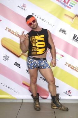 undiedude:  Nick Sterling at Rentboy Underwear Fashion Show for NYC Pride