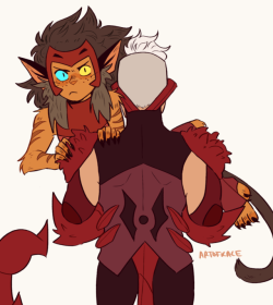 artofkace:AU where Catra just accepted her fate and was held the whole time