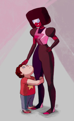 fannimations:  Square mom hugs! I love these little moments in the show so much! Plus I never posted drawings of either Steven or Garnet I think and I love them both so I needed to fix that.I was lazy and didn’t do any background, and didn’t put that
