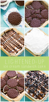 foodffs:  LIGHTENED-UP ICE CREAM SANDWICH CAKEReally nice recipes. Every hour.Show me what you cooked!