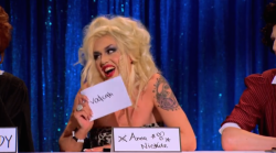 designvixen1981:  versaceslut:  VODCAH  Adore was AMAZING as Anna Nicole Smith. She TOTALLY did that! Awesome job, Ms. Delano. So fucking funny!