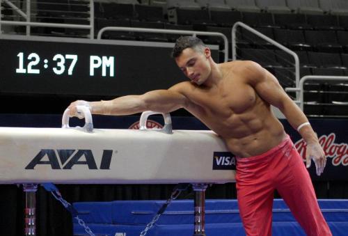 alphamusclehunks:  hot-olympians-and-athletes:  Brandon Wynn - USA Gymnastics   SEXY, LARGE and IN CHARGE. Alpha Muscle Hunks.http://alphamusclehunks.tumblr.com/archive