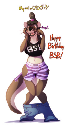 watdraws:  Little doodle for BSB’s birthday :BSpeaking of which, BSB never did upload his doodle for my birthday, consider this a call-out post :V