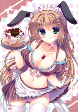 getyournekoshere:  Some cute bunny girls :3 