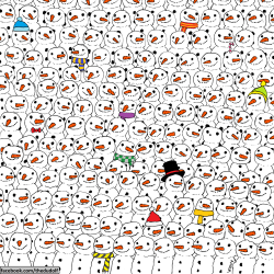 nowthisnews:  Can you find the hidden panda?  The internet is actually scratching their heads over this viral drawing by Gergely Dudás in search of its hidden panda. Can YOU find it? …because it’s right there.  