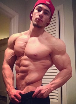 billyraysorensen:Muscle boy swag … There’s no such thing as too much power.