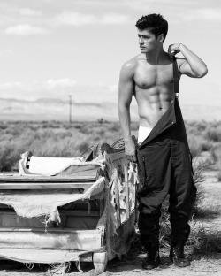 meninvogue:Gregg Sulkin photographed by Justin Campbell