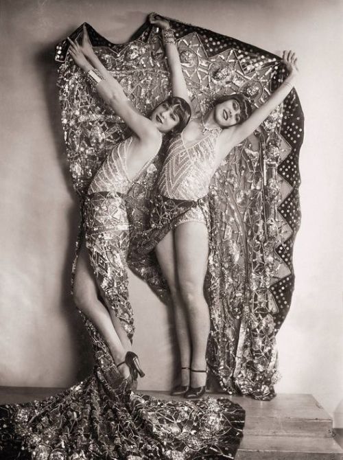 Chorus girls in the revue -Vienna Laughs Again-, by Karl Farkas and Fritz Gruenbaum, Stadttheater, Vienna, 1929 Nudes &amp; Noises  