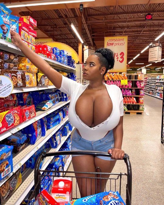 &ldquo;What was I here for again?&rdquo; Donna wondered as she reached up for another sugary snack. That didn&rsquo;t seem right. Donna always ate so well. She added the treat to her cart anyway and was shocked at the sight that met her eyes. Her tits