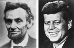 dreamingaboutnarry:  themrsqueenbitch:  radio-freedunmovin:  greatfully:  primarie:  chasingsunshines: Have a history teacher explain this if they can. Abraham Lincoln was elected to Congress in 1846.John F. Kennedy was elected to Congress in 1946.  