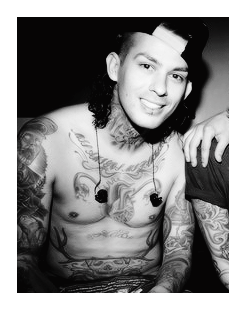 Finest-Of-Bands:  Mike Fuentes - Pierce The Veil ~Shirtless Band Blog