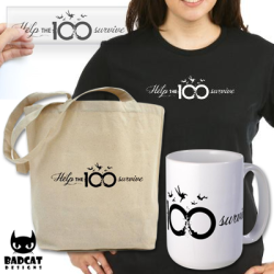 badcatdesigns:  THE 100 - HELP THE 100 SURVIVE &lsquo;Help The 100 Survive' fan designed official merchandise. Spread the word about this amazing series and show the support ‘The 100’ has behind it. Join the fan’s efforts to guarantee this post-apocalypti