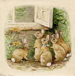 pagewoman: The Flopsy Bunnies by Beatrix Potter 