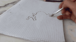 gifsboom:  Video: 3D Spider Drawing