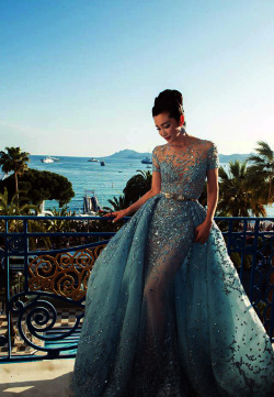 sheholdsyoucaptivated:  fedorrable:Li BingBing at the Grand Hyatt Cannes Hotel Martinez during the 68th annual Cannes Film Festival on May 16, 2015 in Cannes, France. That dress though 😍