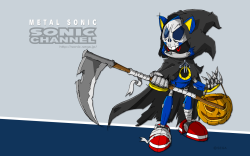 blackblur7:  Built to destroy… And trick-or-treat.  Direct Download - [1920x1200] [smartphone (840x1336)]  You can alternatively find these wallpapers in the “Wallpapers” section of my Blogger or more directly in Sonic Channel.  Images courtesy