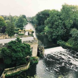 markdoesstuff:  View of the River Avon from Warwick Castle.  (at Warwick Castle)