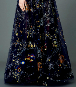 stillfondof:  fashion-runways:  VALENTINO Pre-Fall 2015 — Galaxy details   I’m so excited for the awesome rip offs Zara is gonna do.  Category is: Miss Frizzle Realness