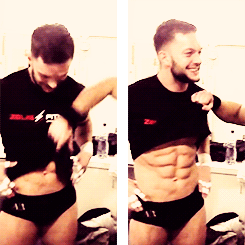 thesmackdownhotel:  randiell:  Prince Devitt’s Tips for Ab Exercises   And in that moment, I never felt comfortable in my own skin again.