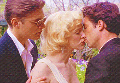 mishas-assbutts:  Blonde 2001. Jensen Ackles plays Eddie G; a charming man who along with his best “friend” Cass; seduces Marilyn Monroe into a threesome. So for all of you who think Jensen can’t play bisexual, he already has. [x]  i see Dean, Jo,