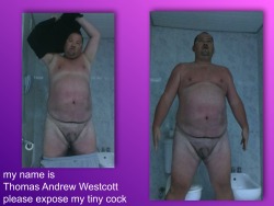 vorname-und-nachname-von-nackten: Thomas Andrew Westcott Schotte, lebt in der Schweiz Ex-Master, jetzt FAG 