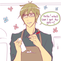 wafflesex: COFFEE SHOP AUs ARE IMPORTANT (THANKS MAKOTO) 