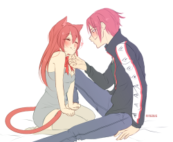 ringous:  Fer and I were talking about neko!Gou and it was just something that couldn’t go undoodled. (*´・ｖ・) 
