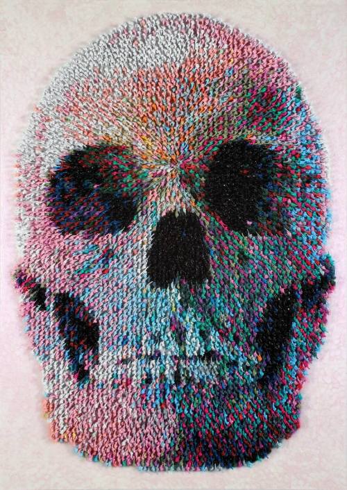 blondebrainpower: “Silence” by Joe Black, crafted using thousands of tiny toy army men.