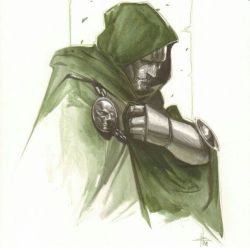 just-action:  Dr Doom by Gabriele Dell Otto 