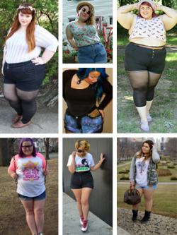 chasingriversong:  greencarnations:  gurl:  9 Tips Every Plus Size Girl Needs To Know Before Wearing ShortsFor years, I only wore jeans in the summer. Part of my reason for doing this was because I hated how ANY shorts looked on me as a plus size chick.
