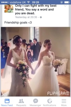 stunglikehell:kittenanarchy:kiras-monkey-bum-face:Ahh yes   Friends   Just friends  Ultimate friendship goals for friends doing friendly things   Just two gals being palsOH BOYThis is actually Rose and Rosie, two british lesbians who are super popular