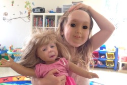 poopflow:  petboyfriend:  I face-swapped some of the kids at work with some of the baby dolls and it fucked me up  I’m going to have fucking nightmares 