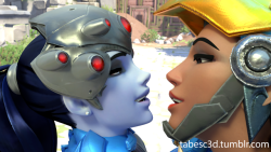tabesc3d: I feel like if these two met they would have some… issues to work through. Pharah would probably want to choke the life out of her… Widow might enjoy that. Mainly just something to get used to doing multiple models, hoping to do something