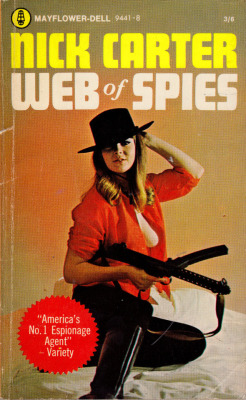 Nick Carter: Web Of Spies (Mayflower, 1967). From Ebay