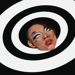 kero-kai:  Rupaul’s Drag Race Season 10 Episode 6 Sketches Part 2GIF edition! I have been a lot into 80s horror movies lately, so the hat theme turned into decapitated heads with hollow eyes.Do you have any horror movie recommendations?