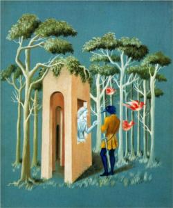 imjerryhall:  “Garden of Love” by Remedios Vara, 1951. 